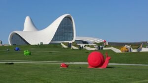 baku, azerbaijan, haliyev center