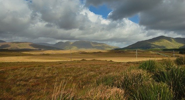 irlande, connemara, landscape