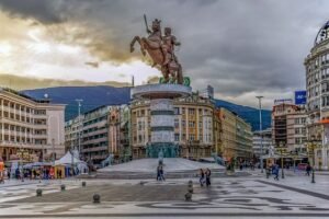 skopje, north macedonia, city