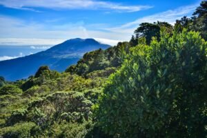 costa rica, volcano, mountain