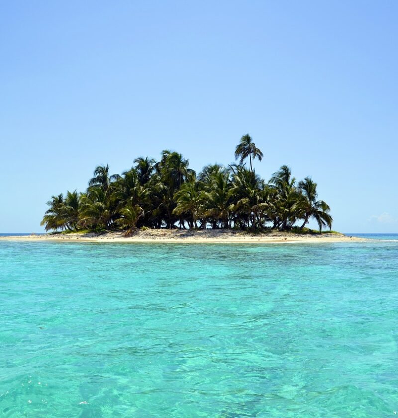island, tropical, beach