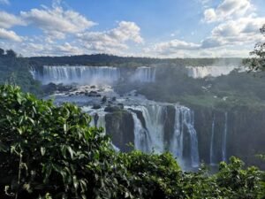 Iguazu Waterfalls in Paraguay and Venezuela