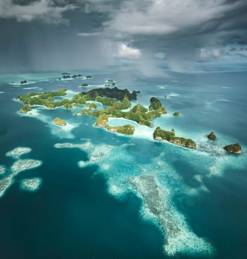Tropical Archipelago on Sea