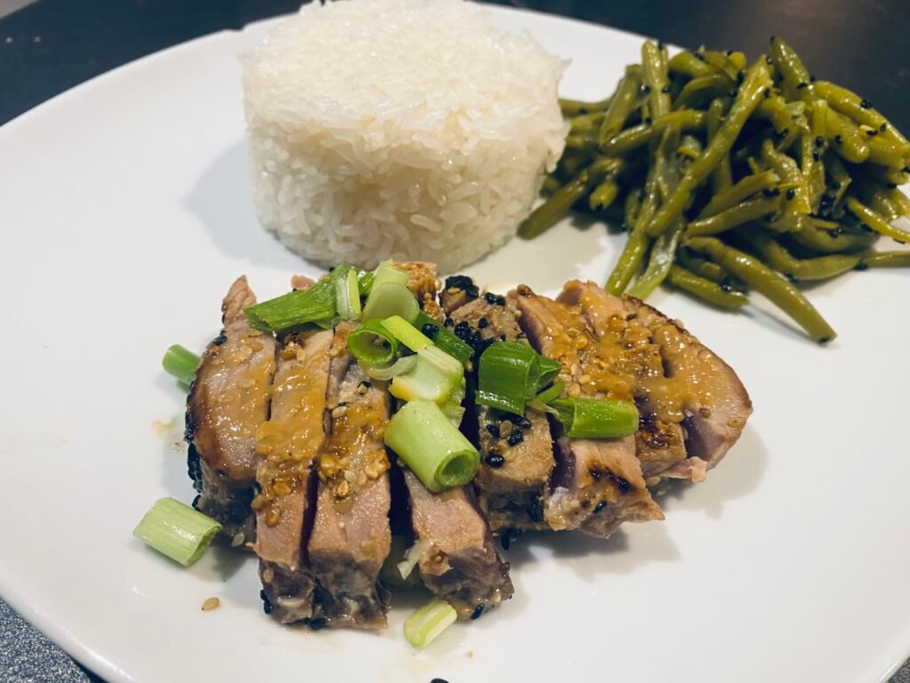 Tuna Tataki with Miso sauce, Japan