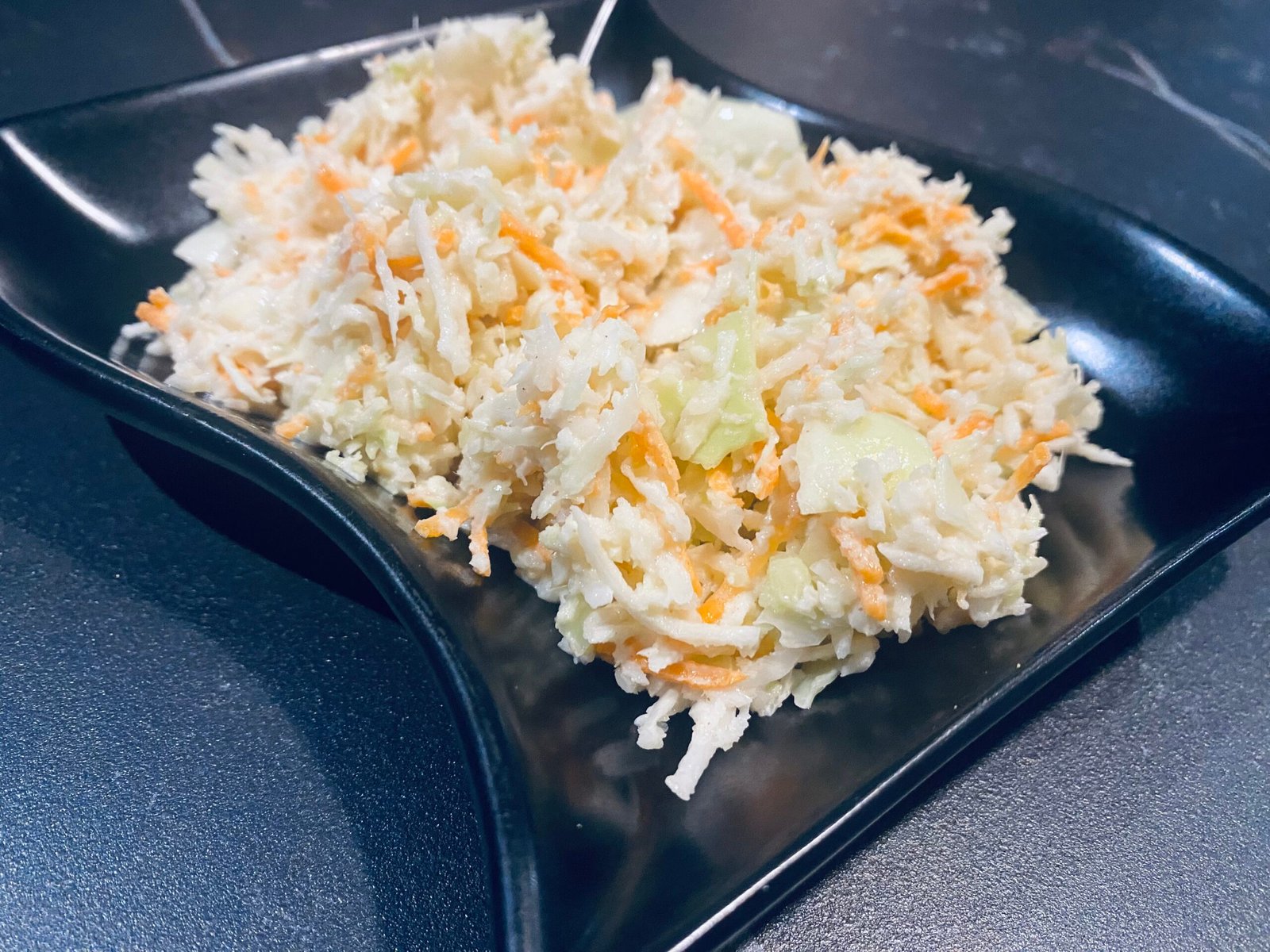 Coleslaw, salade de chou américaine