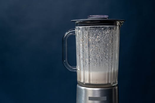 Close-up Photo of Glass Blender