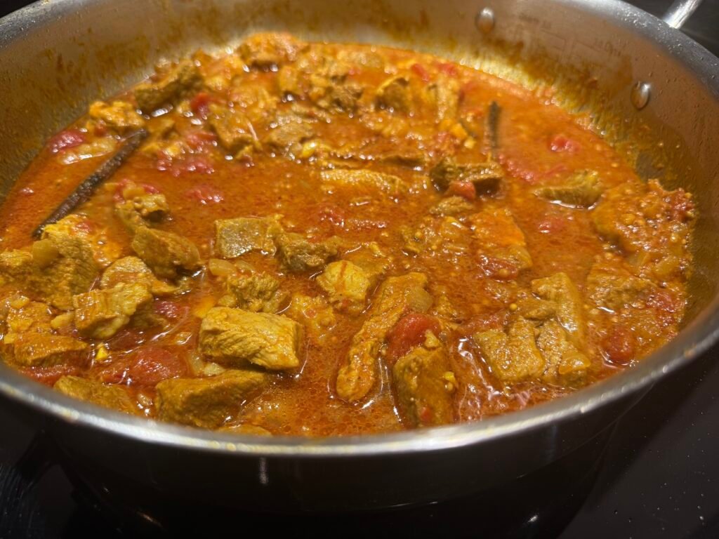 Vindaloo pork, India