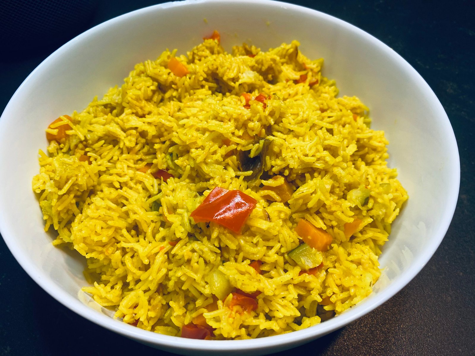 Bil Khodra Rice, Rice with Vegetables, Libya