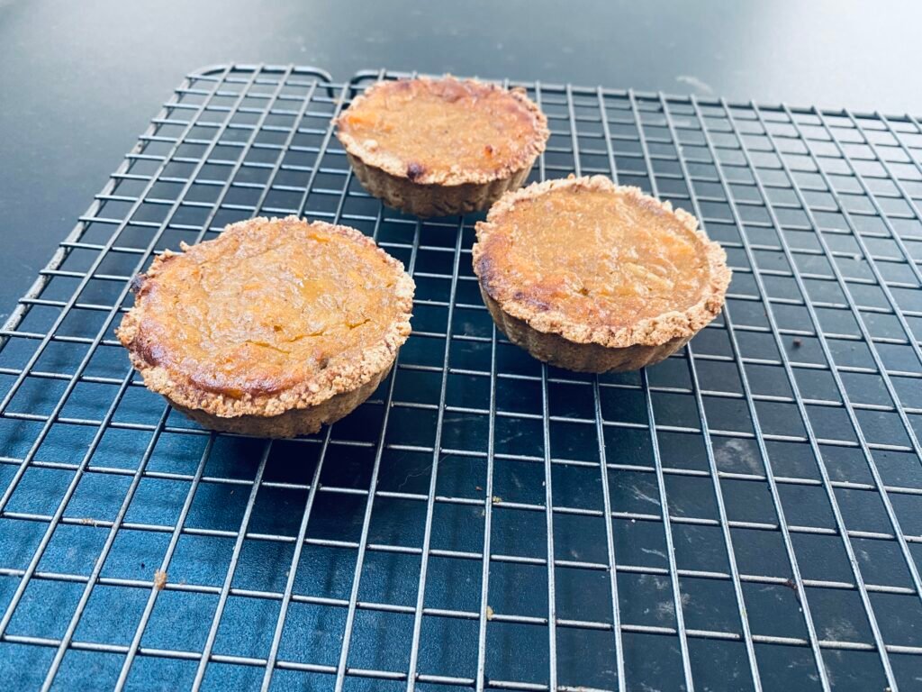 Tarte sans gluten à la patate douce, caraïbes