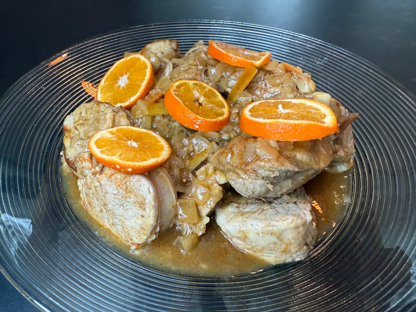 Lomo a la naranja, porc à l'orange espagnol