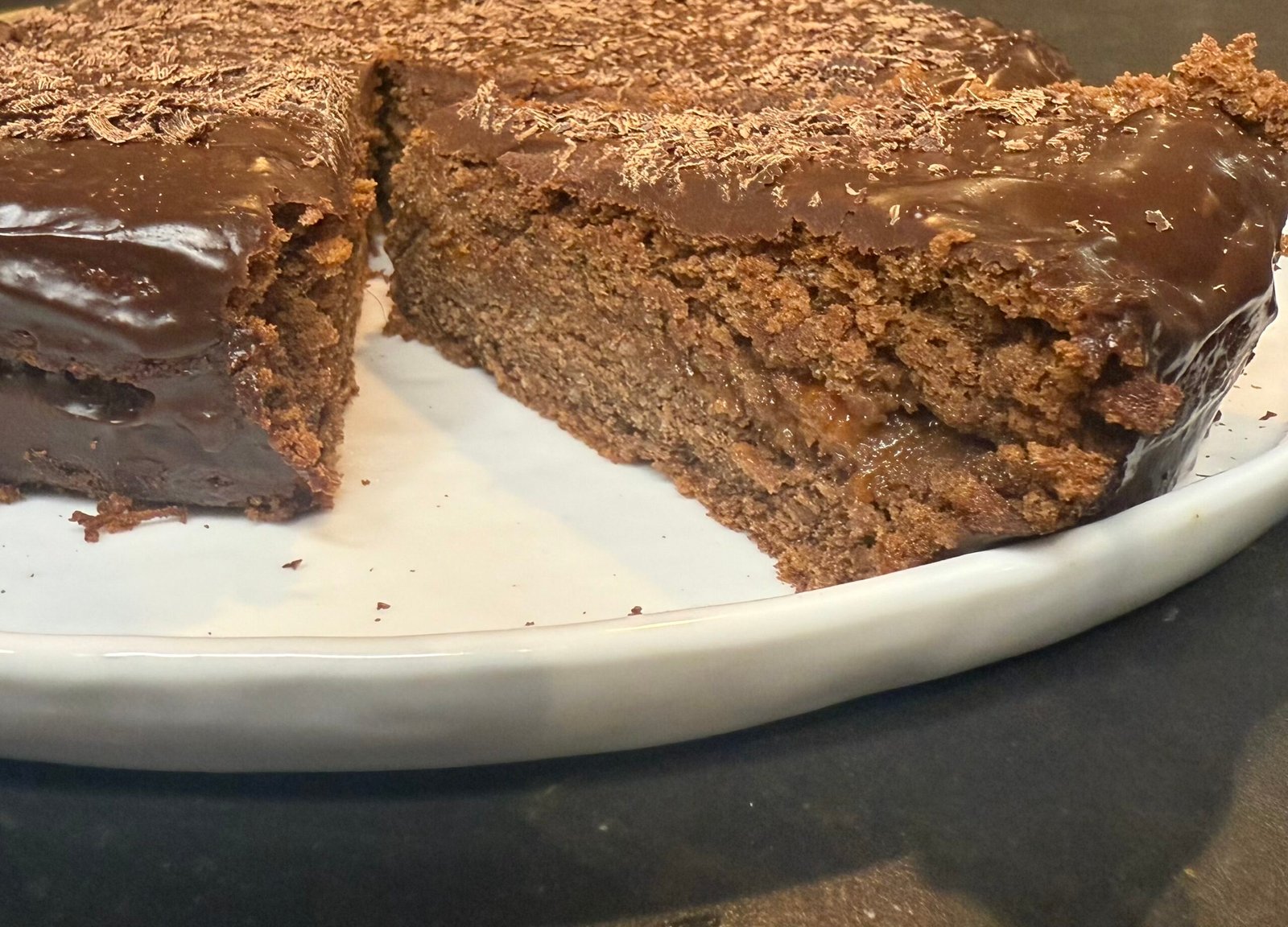 Sachertorte sans gluten, gâteau au chocolat autrichien