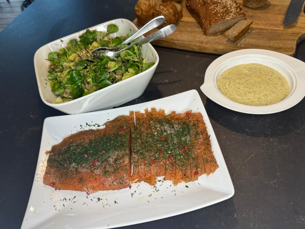 Saumon gravlax sans gluten