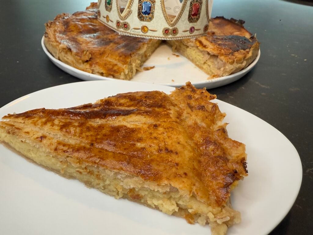 Galette des rois frangipane sans gluten, France