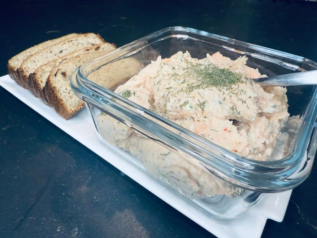 Rillettes aux deux saumons, sans gluten