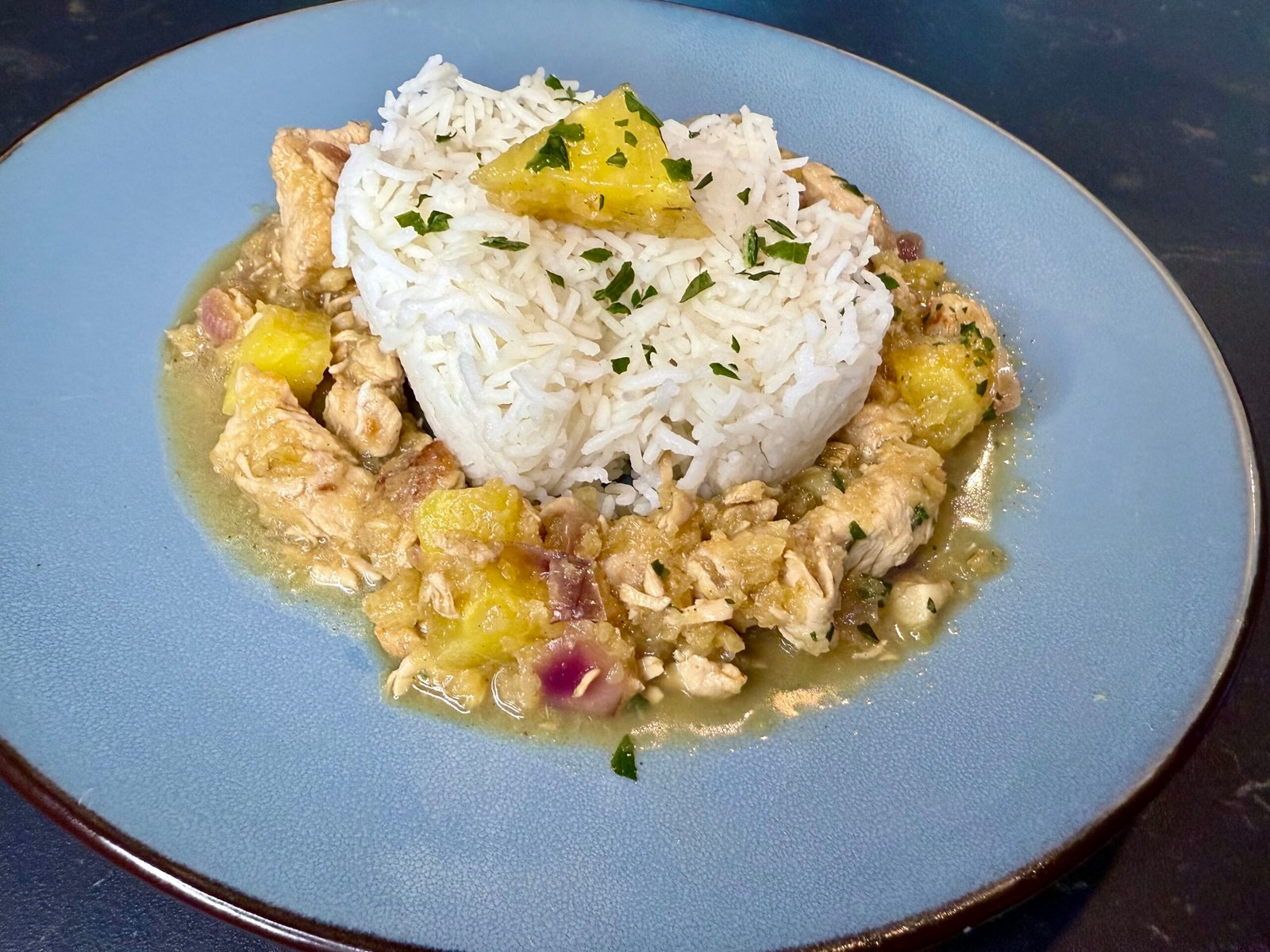 Poulet Hamonado, Poulet à l'ananas, Philippines