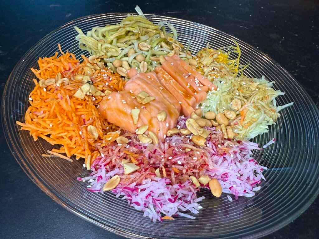 Lo Hei Chinese New Year Salad, Singapore