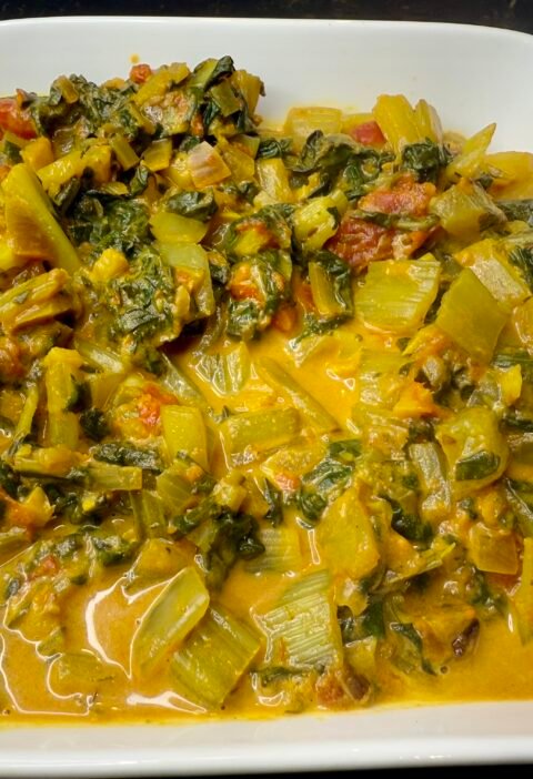 Saag indien aux blettes, végétarien et sans gluten