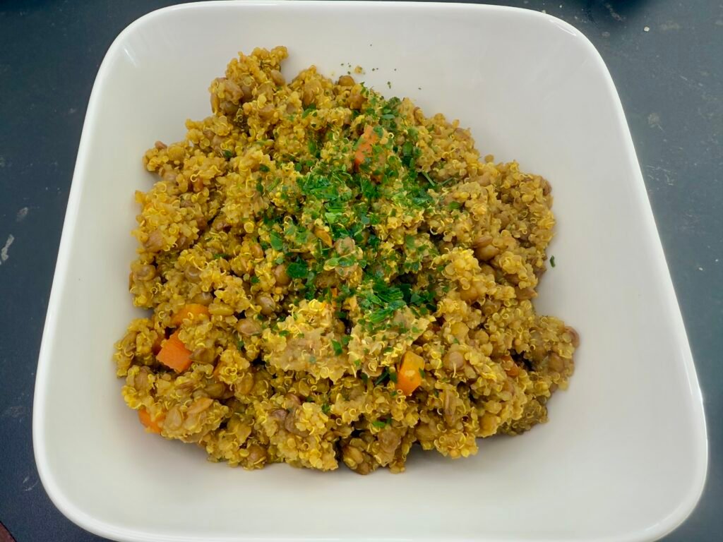 Kitchari au quinua, receta india