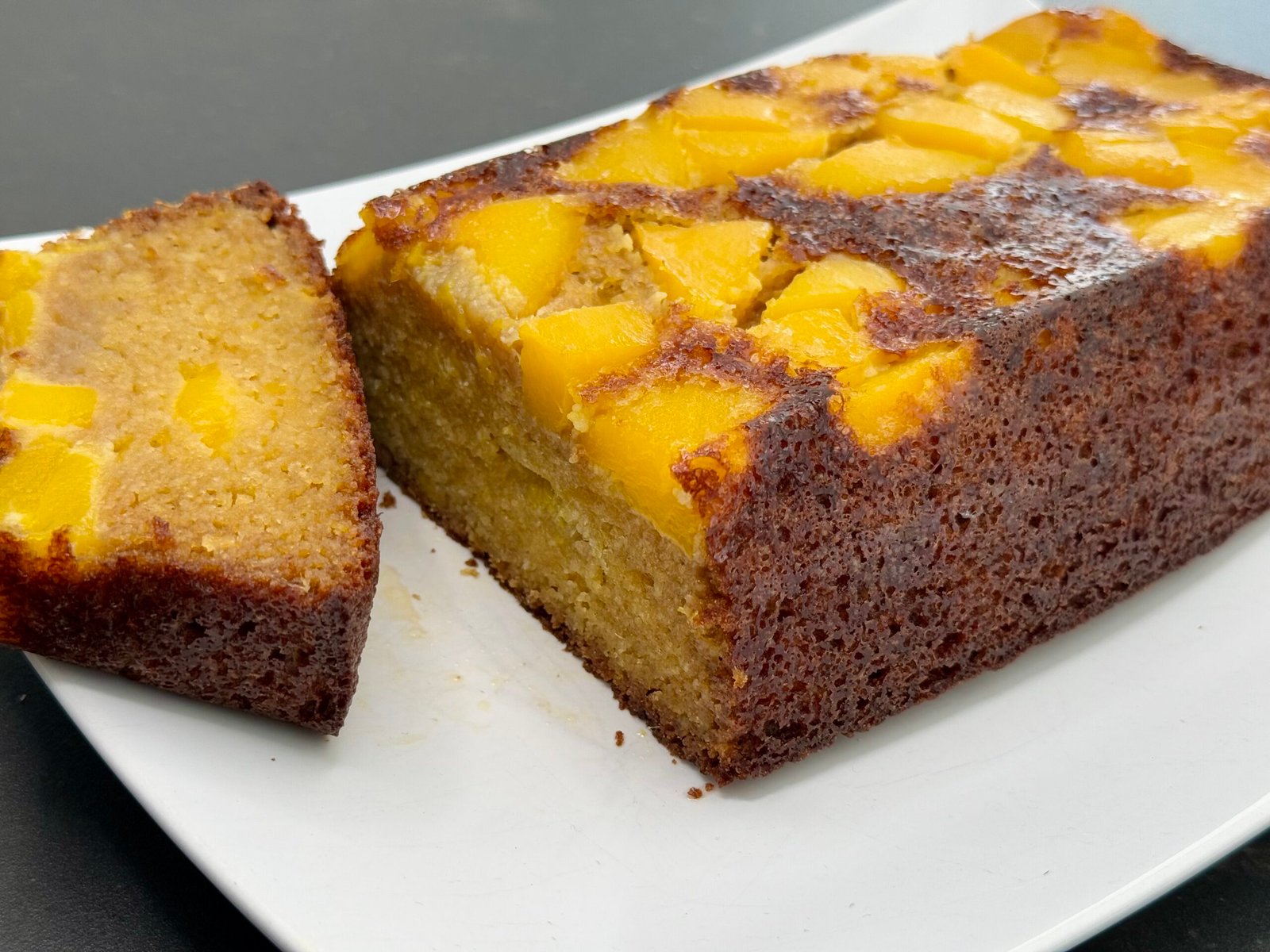 Pastel de mango libre de gluten, Brasil