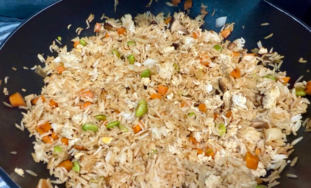 Yakimeshi, le riz sauté japonais sans gluten