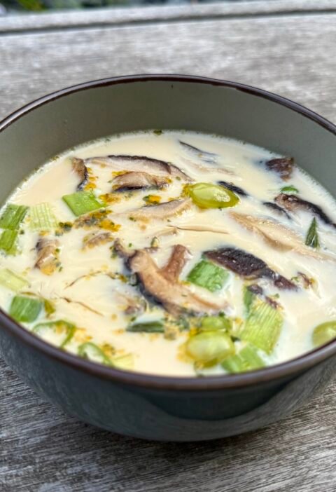 Chawanmushi, flan salé japonais sans gluten