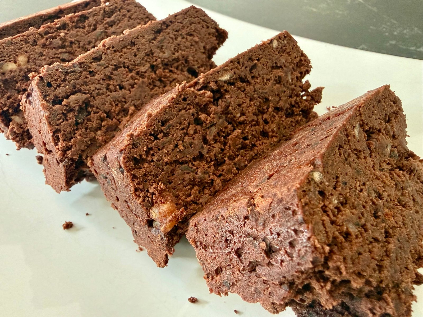 brownie aux haricots rouges, sans gluten