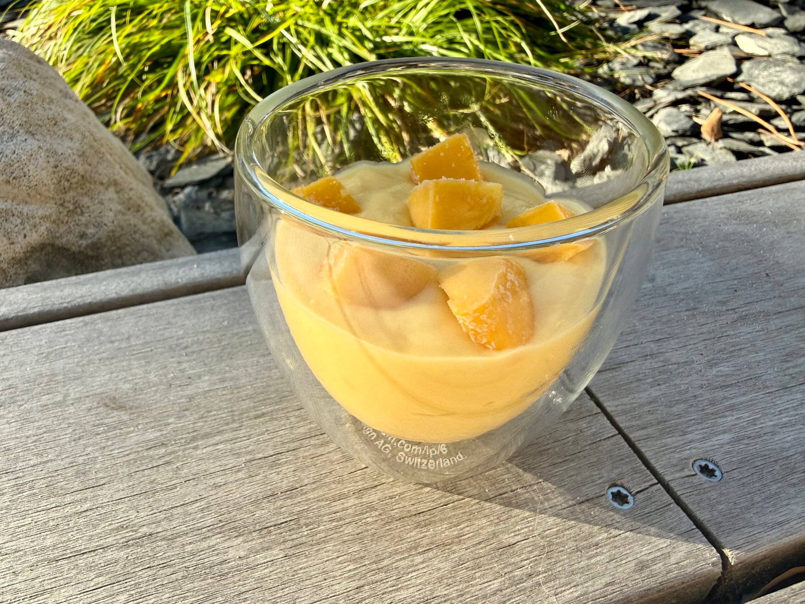 Mousse à la mangue