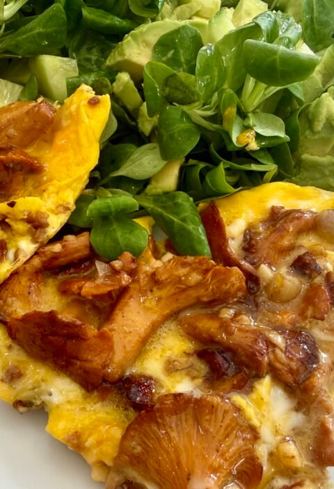 Chanterelle Omelette