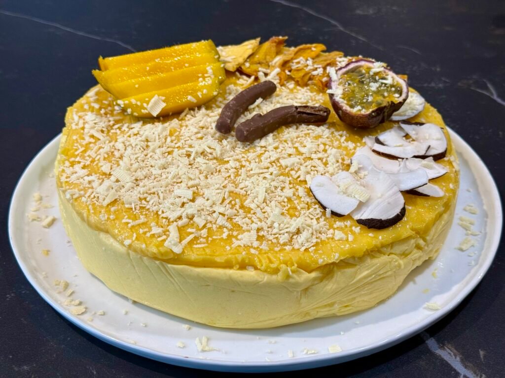 Entremet à la mangue