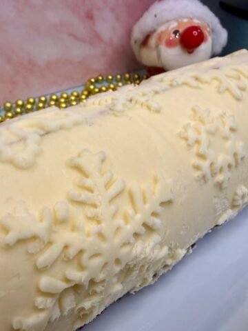 Bûche au champagne sans gluten