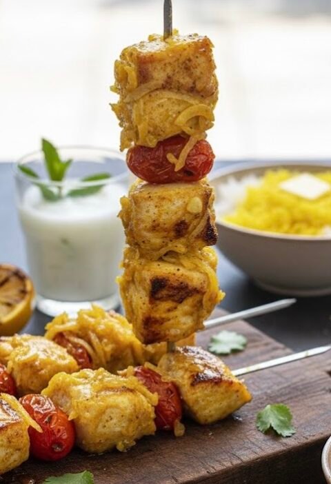 brochettes esturgeon iran